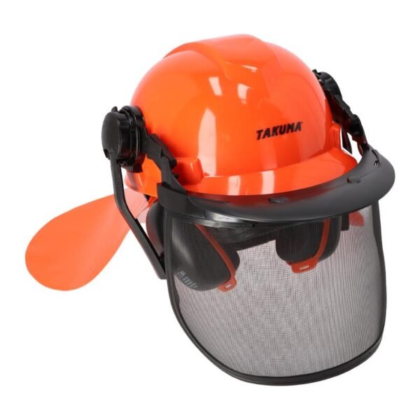 CASCO SEGURIDAD CON VISERA Y PROTECCION AUDITIVA TAKUMA - Imagen 6