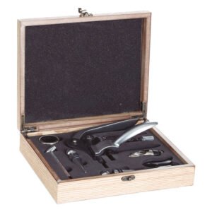 Estuche 9 accesorios para vino
